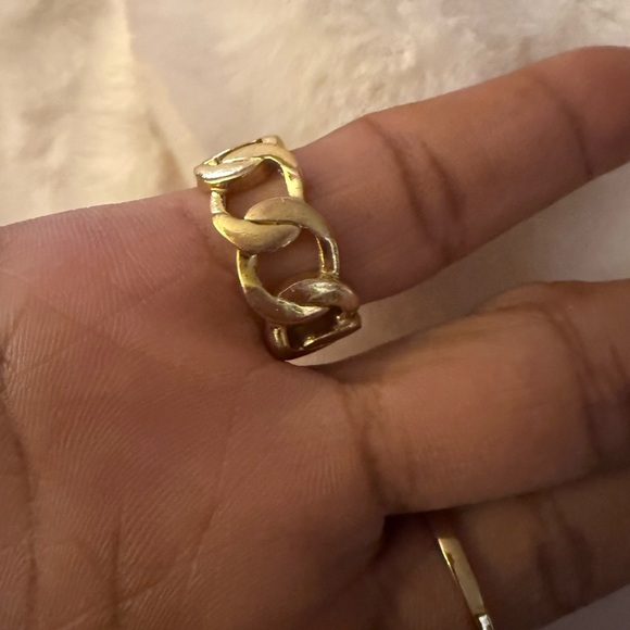 Marc by Marc Jacobs Katie Turnlock Gold-tone Ring - Picture 7 of 9